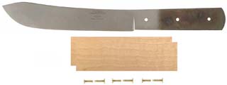 6" Green River Butcher Knife Kit with Maple Handle